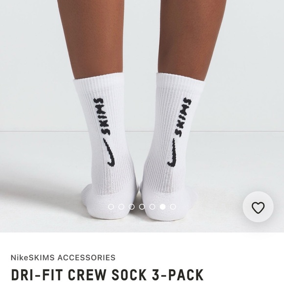 SKIMS Athletic Crew Socks 3-Pack - Multi